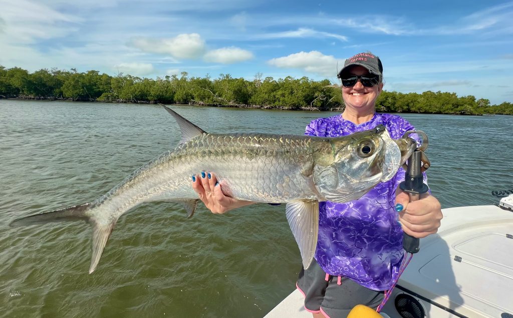 Tarpon Fishing Mark Ward Everglades Fishing Charter Naples and Marco Island Florida Fishing Report