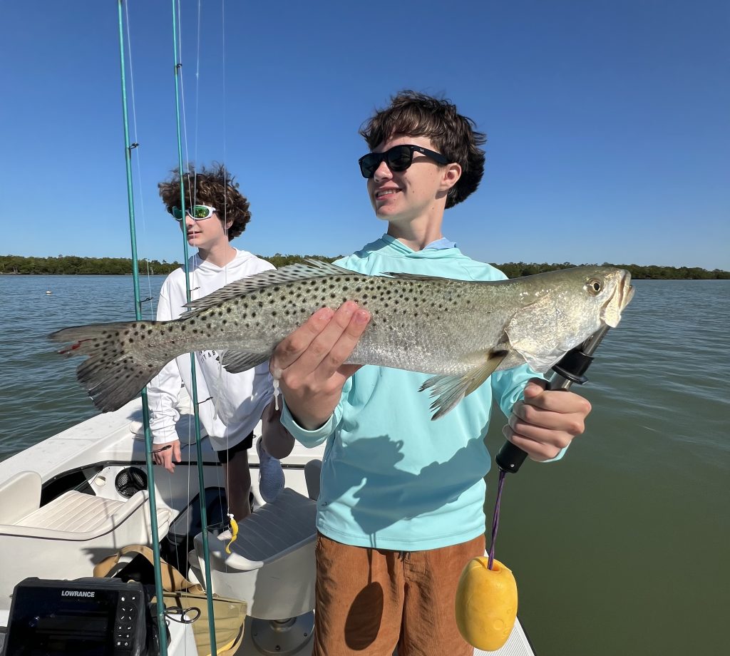 Spotted Sea Trout Naples Fishing Charters